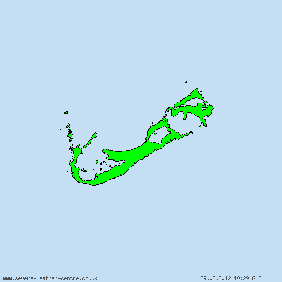 Bermudainseln - Warnungen vor Gewitter